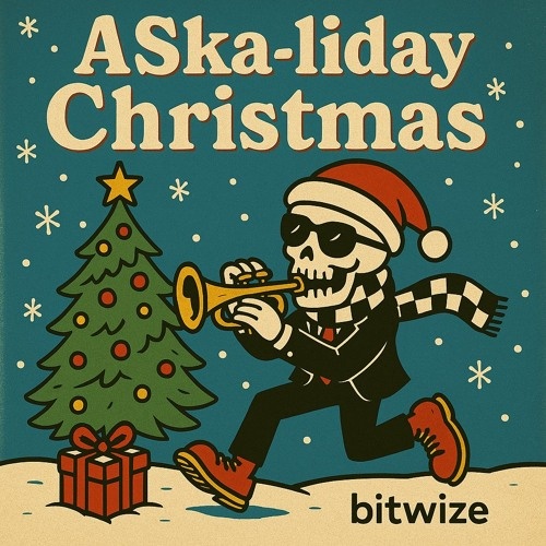 A Ska-liday Christmas album art